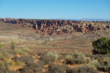 Obraz premium Landscape at Arches National Park, Utah
