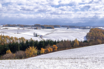 北海道の雄大な風景