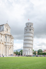 Pisa, Schiefer Turm und Touristenmassen