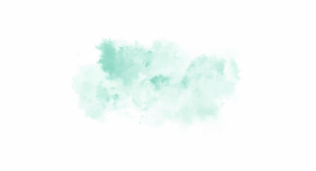 Blue watercolor background for your design, watercolor background concept, vector.