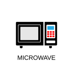 Microwave icon. Microwave symbol design. Stock - Vector illustration can be used for web.