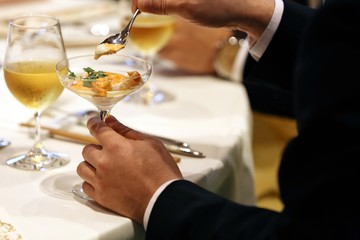 結婚式の料理