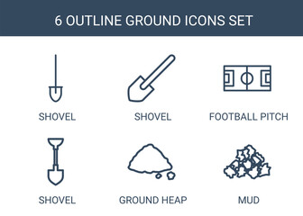 6 ground icons