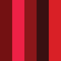 Red color palette vector illustration set