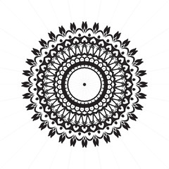 vector illustration of a mandala