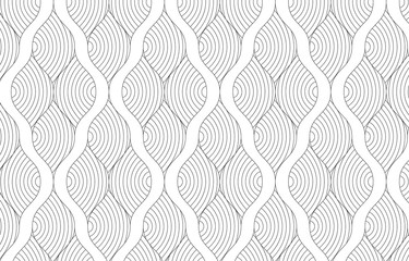 Vector geometric pattern. Abstract stylish background with texture of abstract leaves or flower.  Floral organic background. pattern is on swatches panel