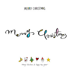 성탄절 / 손으로 그린 성탄전 카드