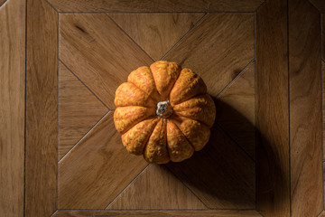 Squash on floor