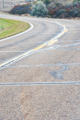 paved road