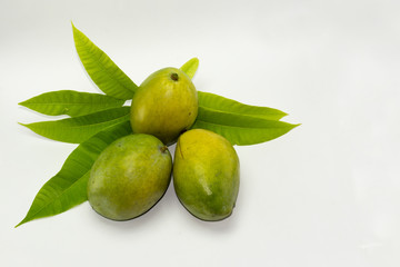 mango isolated on white background