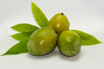mango isolated on white background