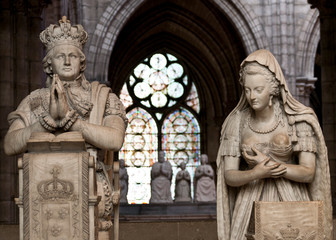 Fototapeta na wymiar Basilica of Saint-Denis, Paris