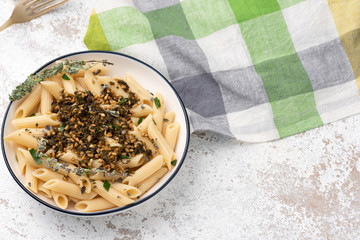 pasta with pesto