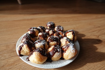 delicious cake to the coffee time