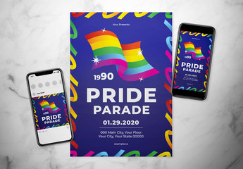 Rainbow Event Flyer