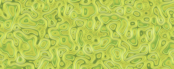 Fototapeta na wymiar Wavy abstract green background