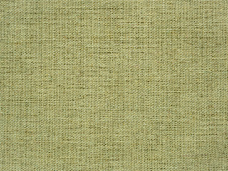 Close-up of hessian sackcloth woven vintage style material texture pattern background in beige color for used as backdrop or background
