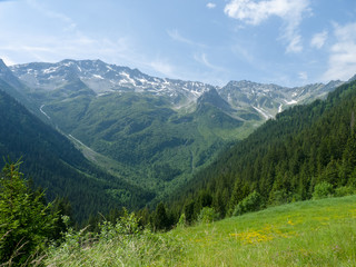 Fototapeta premium Le Pleynet Les 7 Laux Isère Auvergne Rhône Alpes