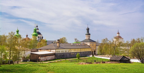 View of the ancient Kirillo-Belozersky monastery