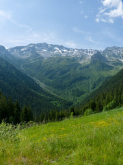 Fototapeta na wymiar Le Pleynet Les 7 Laux Isère Auvergne Rhône Alpes