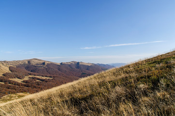 bieszczady jesienią