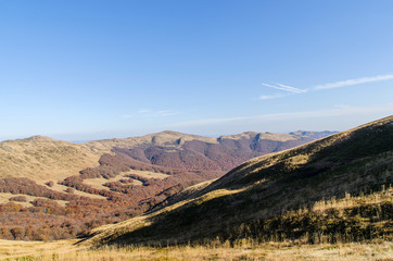 Bieszczadzkie jesienne panoramy 