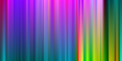 Iridescent, Minimal, Blurred Background. 