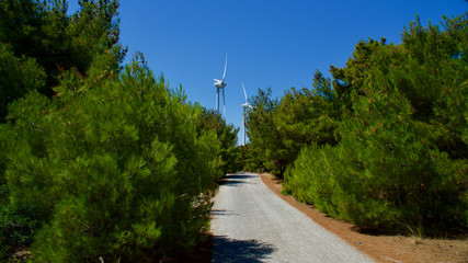 wind energy turbines and wind farm