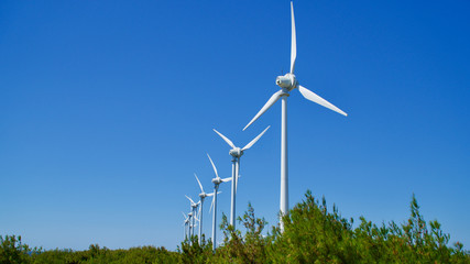 wind energy turbines and wind farm