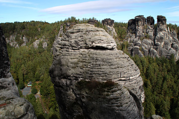 Ein Sandstein Felsen