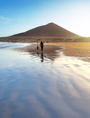 Beautiful El Medano beach