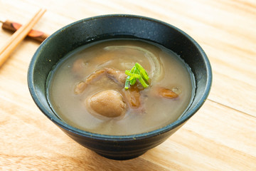 天然きのこのきのこ汁