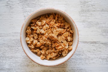 Homemade Granola in a bowl