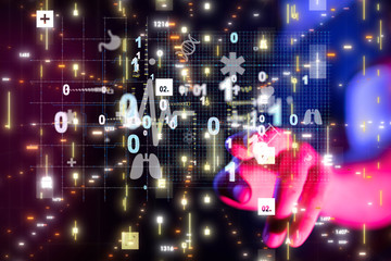interface as medical network concept