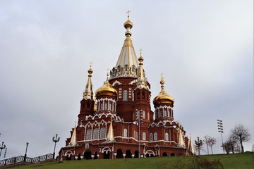 Fototapeta na wymiar Orthodox church.