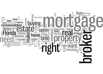 Obraz premium It Is Better to Work with the Right Mortgage Broker