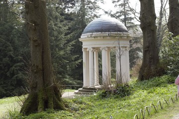 old gazebo in park