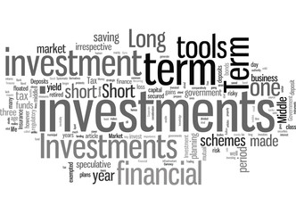 Investments Short Term or Long Term