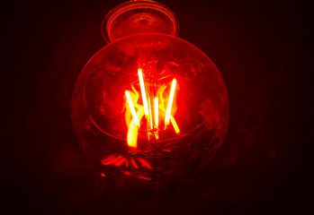 red glass