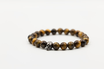  Men's women's bracelets made of natural stone