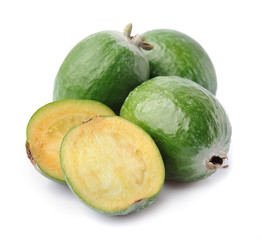 Tropical fruit feijoa.