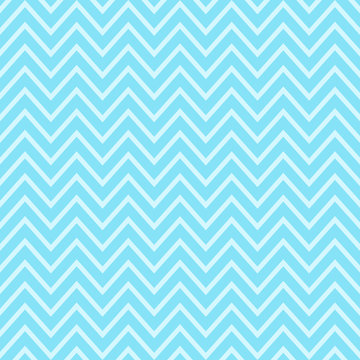 Tile chevron  pattern with pastel blue and white zig zag background