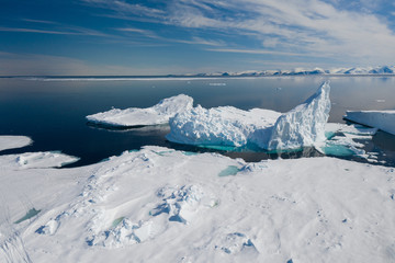 Bylot Island near Pond Inlet, Nunavut, Canada