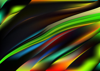 Abstract wave background for presentation