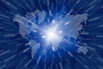 Obraz premium abstract, blue, wave, wallpaper, design, illustration, light, art, backgrounds, waves, line, graphic, curve, pattern, lines, texture, digital, color, backdrop, water, flow, white, image, flowing, art