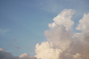 Beautiful Golden Cloudscape