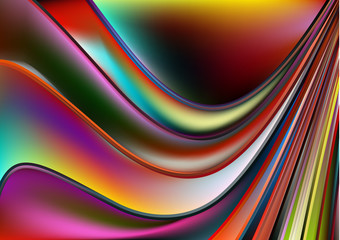 Abstract wave background for presentation