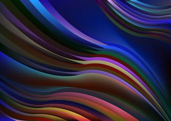 Abstract wave background for presentation