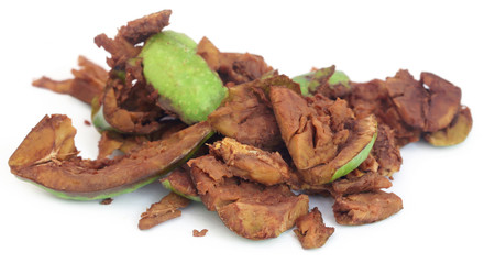 Terminalia chebula or Haritaki