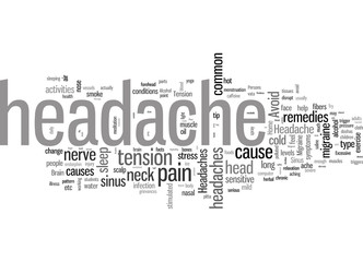 Hysteric about headache